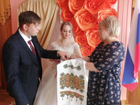Регистрации брака  на Покров в   Астраханских ЗАГСах были особенными
